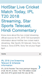 Mobile Screenshot of indiavslivestreamingcricketscore.com